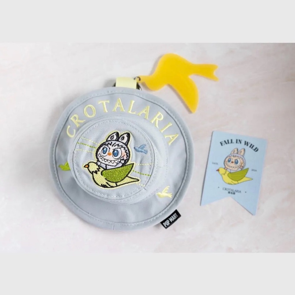 Labubu The Monsters Fall in Wild Bucket Hat Mini Bag - Crotalaria